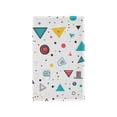 thumbnail image 1 of Yayeee Blank Wall Plate Cover 1-Gang 4.5"x2.7" Home Unused Decorative Outlet, Red Simple Shapes, 1 of 7
