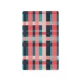 thumbnail image 1 of Yayeee Blank Wall Plate Cover 1-Gang 4.5"x2.7" Home Unused Decorative Outlet, Red Teal Stripes, 1 of 7