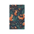 thumbnail image 1 of Yayeee Blank Wall Plate Cover 1-Gang 4.5"x2.7" Home Unused Decorative Outlet, Whimsical Foxes Pattern, 1 of 7