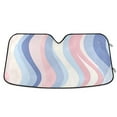 thumbnail image 1 of Yayeee Car Windshield Sun Shade Universal Fit Front Visor Protector, Abstract Pink, 1 of 8
