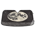 thumbnail image 1 of Yayeee Car Windshield Sun Shade Universal Fit Front Visor Protector, Beige Moon, 1 of 8
