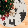 thumbnail image 1 of Yayeee Christmas Tree Skirt 47 inches for Xmas Tree Holiday Party Decoration, Christmas Plaid Forest, 1 of 6