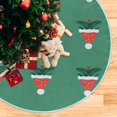 thumbnail image 1 of Yayeee Christmas Tree Skirt 47 inches for Xmas Tree Holiday Party Decoration, Christmas Trees, 1 of 6