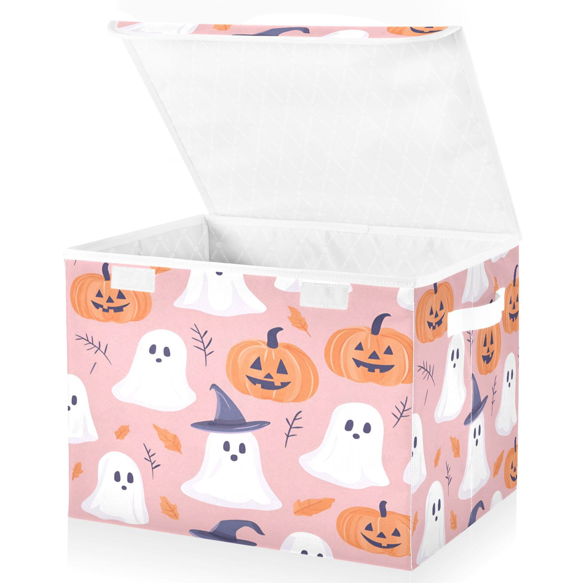 Yayeee Collapsible Cube Storage Bin with Lid Fabric Closet Decorative ...