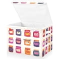 thumbnail image 1 of Yayeee Collapsible Cube Storage Bin with Lid Fabric Closet Decorative Basket with Handles, Jam Jars, 1 of 7