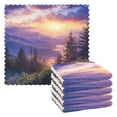 thumbnail image 1 of Yayeee 6 Pack Kitchen Dish Cloths for Washing Dishes Soft Absorbent Microfiber Towels, Beautiful Mountain, 1 of 9