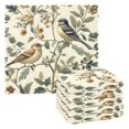thumbnail image 1 of Yayeee 6 Pack Kitchen Dish Cloths for Washing Dishes Soft Absorbent Microfiber Towels, Green Birds, 1 of 9