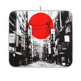 thumbnail image 1 of Yayeee Dish Drying Mat for Kitchen Counter 16"x18" Microfiber Absorbent Pad, Black Streets, 1 of 7