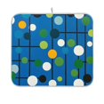 thumbnail image 1 of Yayeee Dish Drying Mat for Kitchen Counter 16"x18" Microfiber Absorbent Pad, Blue Abstract, 1 of 7