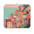 thumbnail image 1 of Yayeee Dish Drying Mat for Kitchen Counter 16"x18" Microfiber Absorbent Pad, Cityscape Painting, 1 of 7