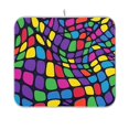 thumbnail image 1 of Yayeee Dish Drying Mat for Kitchen Counter 16"x18" Microfiber Absorbent Pad, Colorful Psychedelic, 1 of 7