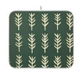 thumbnail image 1 of Yayeee Dish Drying Mat for Kitchen Counter 16"x18" Microfiber Absorbent Pad, Dark Green Leaves, 1 of 7