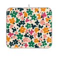 thumbnail image 1 of Yayeee Dish Drying Mat for Kitchen Counter 16"x18" Microfiber Absorbent Pad, Floral Blooms, 1 of 7
