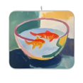 thumbnail image 1 of Yayeee Dish Drying Mat for Kitchen Counter 16"x18" Microfiber Absorbent Pad, Goldfish Bowl, 1 of 7