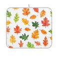 thumbnail image 1 of Yayeee Dish Drying Mat for Kitchen Counter 16"x18" Microfiber Absorbent Pad, Green Leaves, 1 of 7