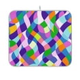 thumbnail image 1 of Yayeee Dish Drying Mat for Kitchen Counter 16"x18" Microfiber Absorbent Pad, Green Wavy Plaid, 1 of 7