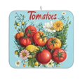 thumbnail image 1 of Yayeee Dish Drying Mat for Kitchen Counter 16"x18" Microfiber Absorbent Pad, Orange Floral Tomatoes, 1 of 7