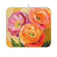 thumbnail image 1 of Yayeee Dish Drying Mat for Kitchen Counter 16"x18" Microfiber Absorbent Pad, Pink Abstract Floral, 1 of 7