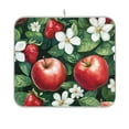 thumbnail image 1 of Yayeee Dish Drying Mat for Kitchen Counter 16"x18" Microfiber Absorbent Pad, Red Apple Pattern, 1 of 7