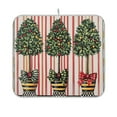thumbnail image 1 of Yayeee Dish Drying Mat for Kitchen Counter 16"x18" Microfiber Absorbent Pad, Stripes Trees, 1 of 7