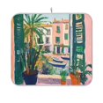 thumbnail image 1 of Yayeee Dish Drying Mat for Kitchen Counter 16"x18" Microfiber Absorbent Pad, Window Scene, 1 of 7