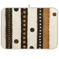 thumbnail image 1 of Yayeee Dish Drying Mat for Kitchen Counter 18"x24" Microfiber Absorbent Pad, Beige Abstract Dots, 1 of 7