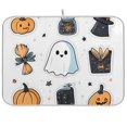thumbnail image 1 of Yayeee Dish Drying Mat for Kitchen Counter 18"x24" Microfiber Absorbent Pad, Halloween Ghost, 1 of 7