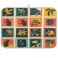 thumbnail image 1 of Yayeee Dish Drying Mat for Kitchen Counter 18"x24" Microfiber Absorbent Pad, Jungle Stamp, 1 of 7