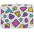 thumbnail image 1 of Yayeee Dish Drying Mat for Kitchen Counter 18"x24" Microfiber Absorbent Pad, Purple Retro Pattern, 1 of 7