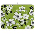thumbnail image 1 of Yayeee Dish Drying Mat for Kitchen Counter 18"x24" Microfiber Absorbent Pad, Retro Floral, 1 of 7