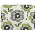 thumbnail image 1 of Yayeee Dish Drying Mat for Kitchen Counter 18"x24" Microfiber Absorbent Pad, Retro Flower, 1 of 7