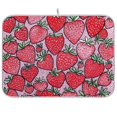 thumbnail image 1 of Yayeee Dish Drying Mat for Kitchen Counter 18"x24" Microfiber Absorbent Pad, Sweet Strawberry, 1 of 7
