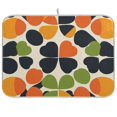 thumbnail image 1 of Yayeee Dish Drying Mat for Kitchen Counter Ultra Absorbent Easy Clean Pad 18x16", Black Clover Pattern, 1 of 7