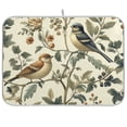 thumbnail image 1 of Yayeee Dish Drying Mat for Kitchen Counter Ultra Absorbent Easy Clean Pad 18x16", Green Birds, 1 of 7