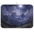 thumbnail image 1 of Yayeee Dish Drying Mat for Kitchen Counter Ultra Absorbent Easy Clean Pad 18x16", Moonlight Mountain, 1 of 7
