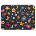 thumbnail image 1 of Yayeee Dish Drying Mat for Kitchen Counter Ultra Absorbent Easy Clean Pad 18x16", Small Space Pattern, 1 of 7