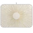 thumbnail image 1 of Yayeee Dish Drying Mat for Kitchen Counter Ultra Absorbent Easy Clean Pad 18x16", Sunshine, 1 of 7