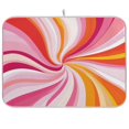 thumbnail image 1 of Yayeee Dish Drying Mat for Kitchen Counter Ultra Absorbent Easy Clean Pad 18x16", Swirling Lines, 1 of 7