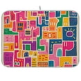 thumbnail image 1 of Yayeee Dish Drying Mat for Kitchen Counter Ultra Absorbent Easy Clean Pad 24x18", Art Map, 1 of 7