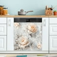 thumbnail image 1 of Yayeee Magnetic Dishwasher Cover for The Front Decoration Home Kitchen Machine Sticker Protector, Beautiful Floral, 1 of 6