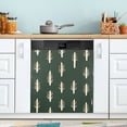 thumbnail image 1 of Yayeee Magnetic Dishwasher Cover for The Front Decoration Home Kitchen Machine Sticker Protector, Beige Plants, 1 of 6