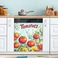 thumbnail image 1 of Yayeee Magnetic Dishwasher Cover for The Front Decoration Home Kitchen Machine Sticker Protector, Blue Tomatoes, 1 of 6