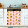 thumbnail image 1 of Yayeee Magnetic Dishwasher Cover for The Front Decoration Home Kitchen Machine Sticker Protector, Cartoon Oranges, 1 of 6