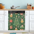 thumbnail image 1 of Yayeee Magnetic Dishwasher Cover for The Front Decoration Home Kitchen Machine Sticker Protector, Christmas Tree, 1 of 6