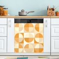 thumbnail image 1 of Yayeee Magnetic Dishwasher Cover for The Front Decoration Home Kitchen Machine Sticker Protector, Geometric Circles, 1 of 6