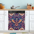 thumbnail image 1 of Yayeee Magnetic Dishwasher Cover for The Front Decoration Home Kitchen Machine Sticker Protector, Geometric Eagle, 1 of 6