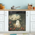 thumbnail image 1 of Yayeee Magnetic Dishwasher Cover for The Front Decoration Home Kitchen Machine Sticker Protector, Ghost in Strawberry Fields, 1 of 6