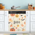 thumbnail image 1 of Yayeee Magnetic Dishwasher Cover for The Front Decoration Home Kitchen Machine Sticker Protector, Halloween Cute Pumpkins, 1 of 6