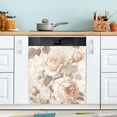 thumbnail image 1 of Yayeee Magnetic Dishwasher Cover for The Front Decoration Home Kitchen Machine Sticker Protector, Lace and Floral, 1 of 6