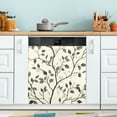 thumbnail image 1 of Yayeee Magnetic Dishwasher Cover for The Front Decoration Home Kitchen Machine Sticker Protector, Leaves Pattern, 1 of 6